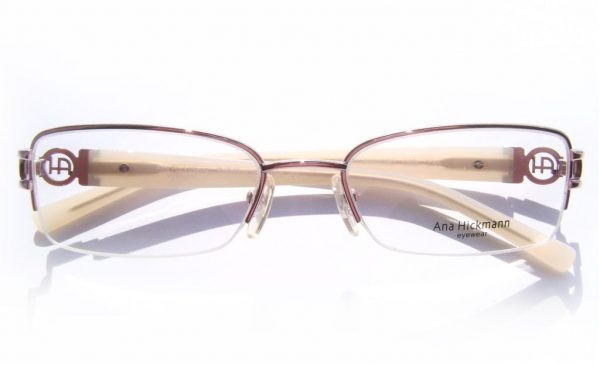 Классическая прямоугольная оправа для очков Ana Hickmann AH1090 05B Purple - изображение 4