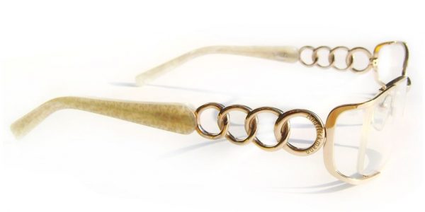Модная оправа для очков Ana Hickmann AH1102 04A Gloss Gold - изображение 3