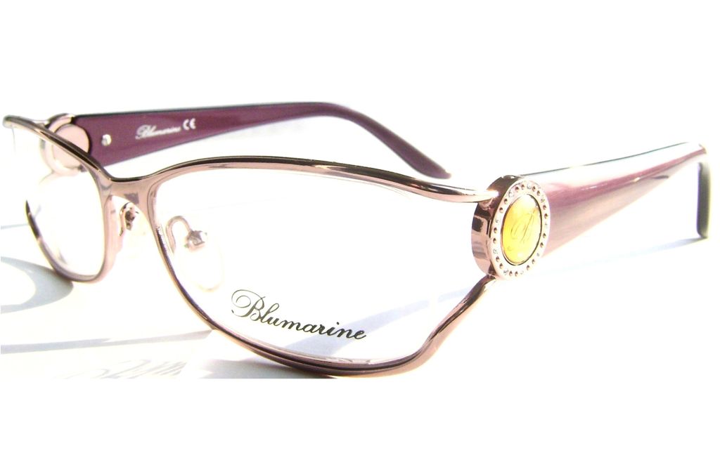 Модные очки Blumarine BM 91291 D 68 Violet с кристаллами Swarovski