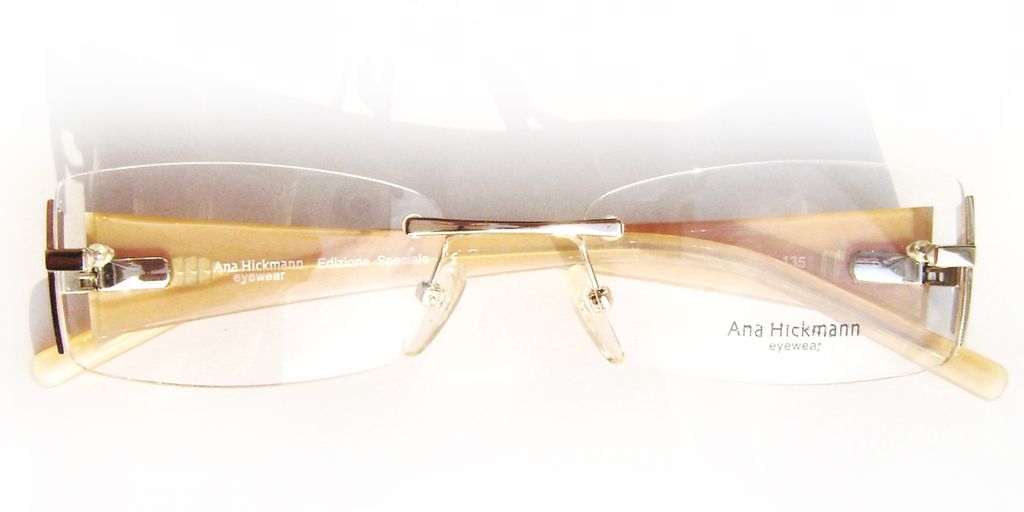 Безободковые очки-невидимки Ana Hickmann AH1093 04H Gold