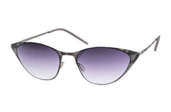 Ультратонкие очки кошачий глаз Italia Independent 0203 096 Grey havana - изображение 2