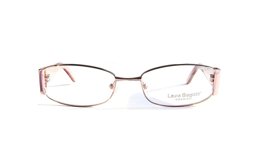 Модные овальные очки Laura Biagiotti LB 81121 433 Violet с кристаллами Swarovski