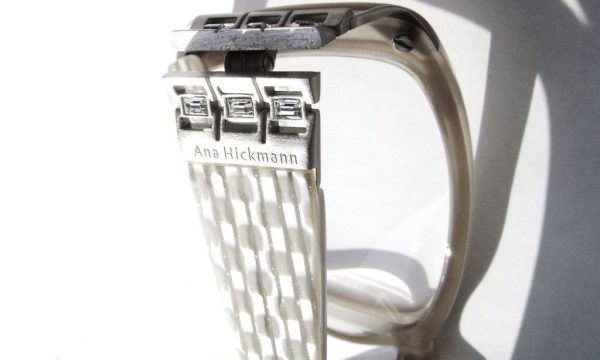 Модная оправа для очков Ana Hickmann AH6118 B156 белая с кристаллами Swarovski - изображение 7