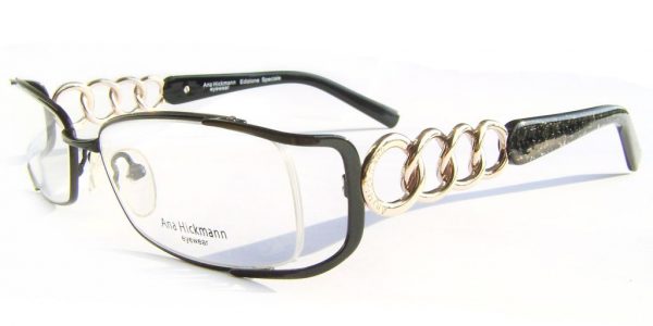 Модная оправа для очков Ana Hickmann AH1102 09D Black - изображение 1
