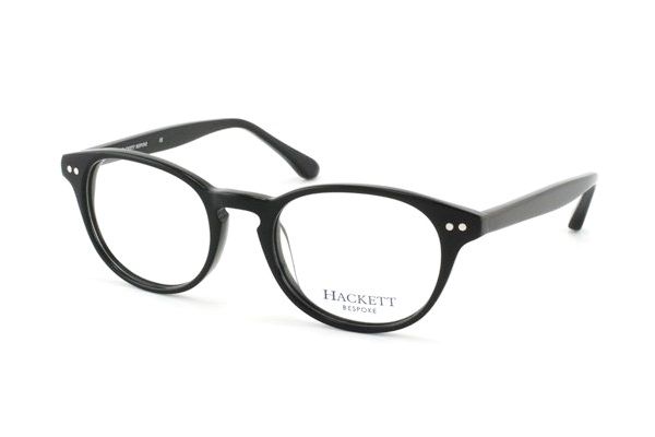 Круглые очки Hackett Bespoke HEB 069 01 Black