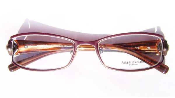 Оправа для очков Ana Hickmann AH1084 02S Burgundy - изображение 4