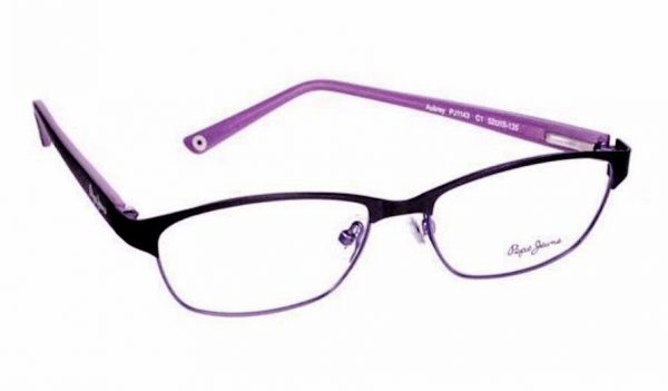 Очки кошачий глаз Pepe Jeans Aubrey 1143 c1 Black/Purple - изображение 3