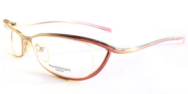 Элегантная оправа для очков Ana Hickmann AH1069 14B Silver/Violet - изображение 1