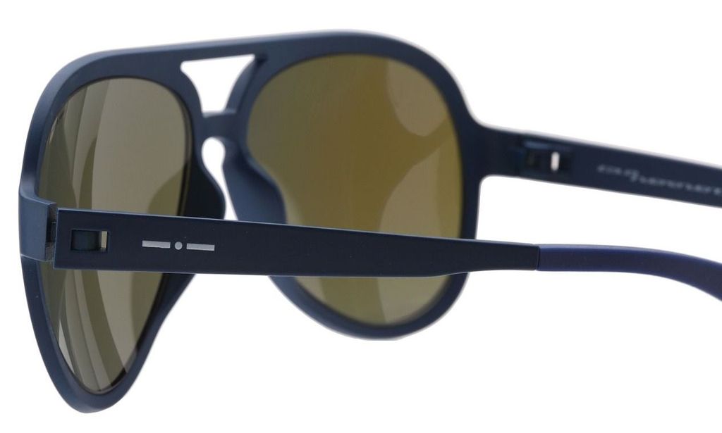 Легкие эластичные очки авиатор Italia Independent 0117 022 Blue