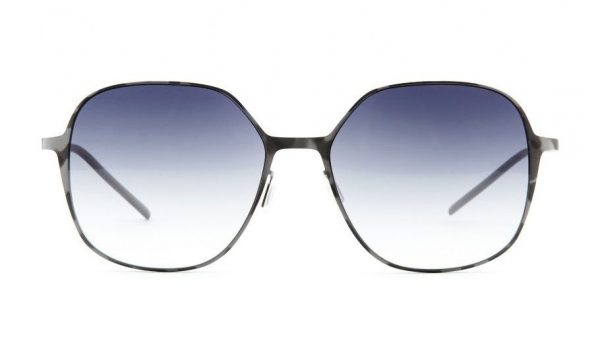Ультратонкие крупные квадратные очки Italia Independent 0202 096 Grey havana - изображение 1
