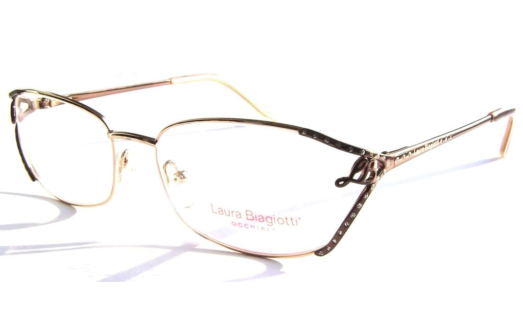 Модные очки Laura Biagiotti LB 81062 266 Brown с кристаллами Swarovski
