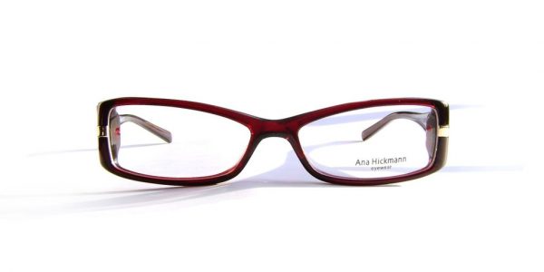 Модная оправа для очков Ana Hickmann AH6085 A14 Красная - изображение 2