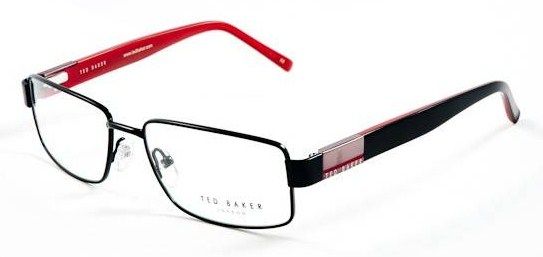 Крупные классические очки Ted Baker Brimfield 4199 001 black/red