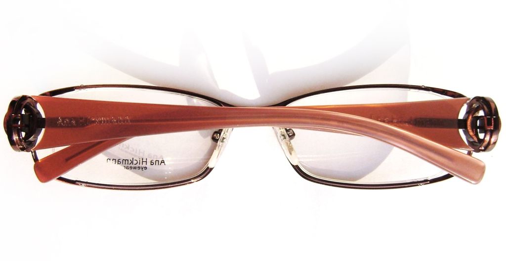 Модная оправа для очков Ana Hickmann AH1087 06E Brown с кристаллами Swarovski