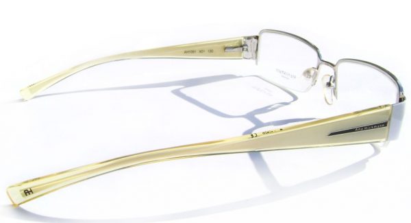 Классическая прямоугольная оправа для очков Ana Hickmann AH1091 X01 Silver - изображение 3