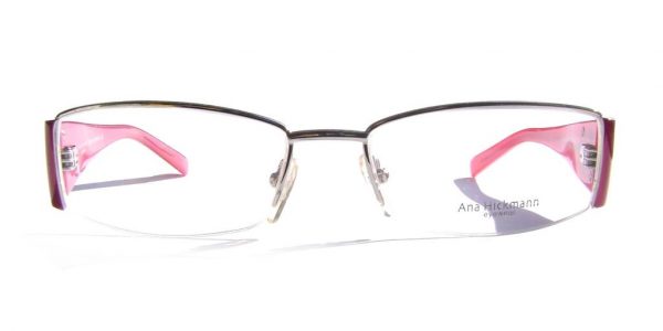 Модная оправа для очков Ana Hickmann AH1088 34J Red с кристаллами Swarovski - изображение 2