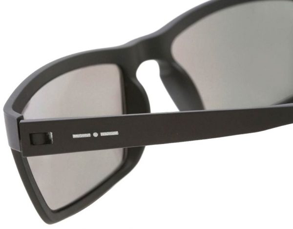 Легкие эластичные очки вайфарер спорт Italia Independent 0114 009 Black - изображение 5