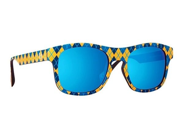Очки вайфарер Italia Independent Eyeye IS013 SCO061 Yellow/Blue
