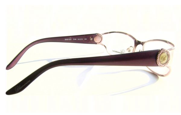 Модные очки Blumarine BM 91291 D 68 Violet с кристаллами Swarovski - изображение 4