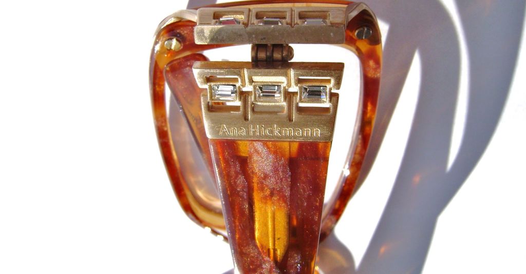 Модная оправа для очков Ana Hickmann AH6118 T03 черепаховая с кристаллами Swarovski
