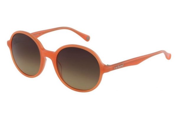 Крупные круглые очки Cacharel 7010 337 Orange - изображение 2