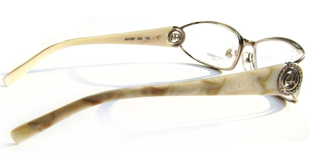 Модная оправа для очков Ana Hickmann AH1087 08C Brown с кристаллами Swarovski