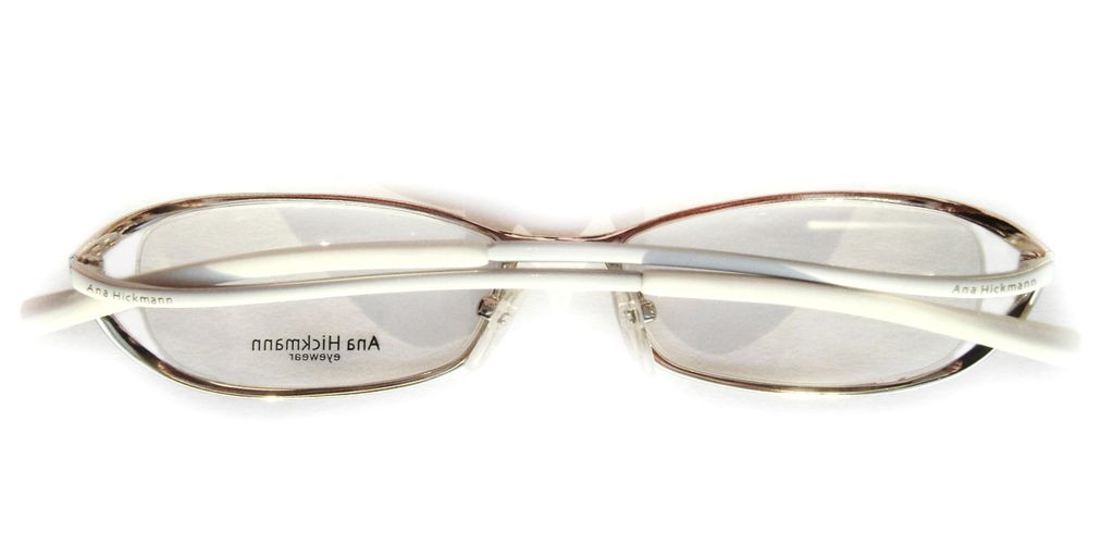 Элегантная оправа для очков Ana Hickmann AH1069 17A Silver/White