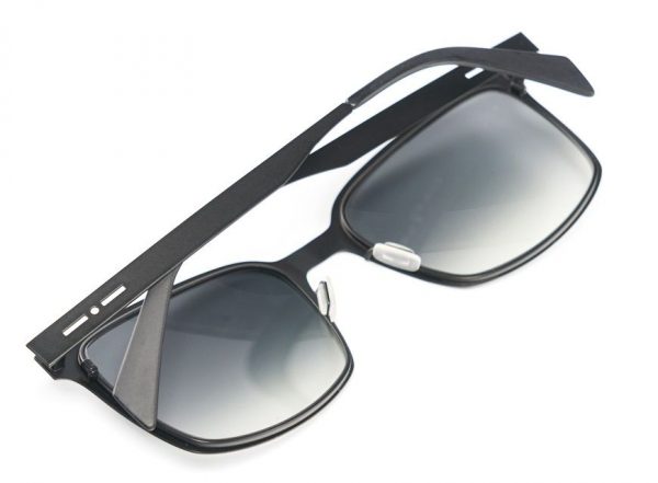 Модные очки Italia Independent 0500 009 Black - изображение 5