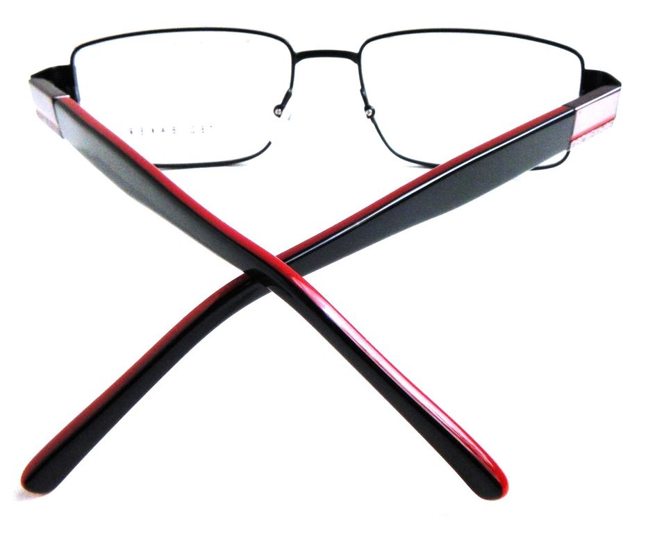 Крупные классические очки Ted Baker Brimfield 4199 001 black/red