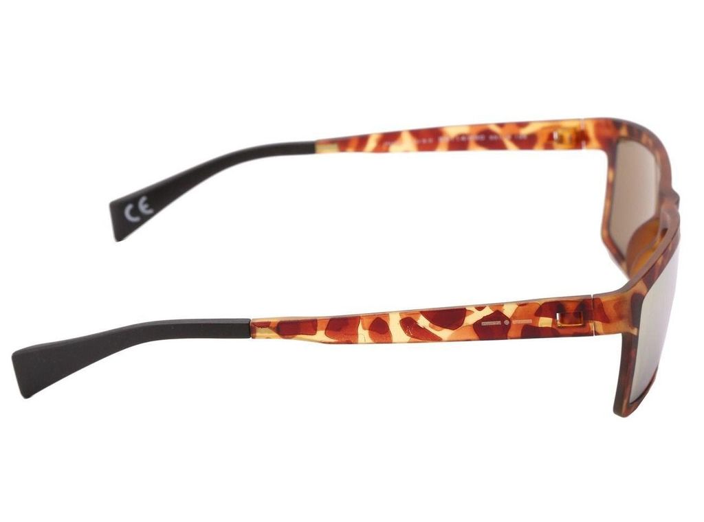Легкие эластичные очки вайфарер спорт Italia Independent 0114 090 Brown camouflage