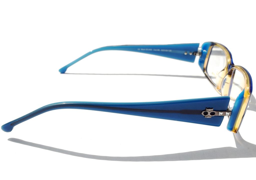 Модные очки Oliviero Contini OC 455 95 Blue Sand с кристаллами Swarovski