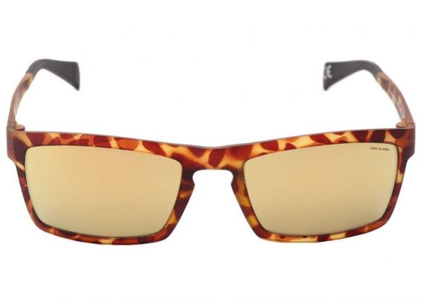 Легкие эластичные очки вайфарер спорт Italia Independent 0114 090 Brown camouflage - изображение 1