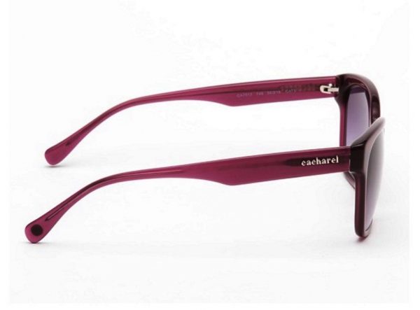 Крупные очки бабочка Cacharel 7017 749 Violet - изображение 3