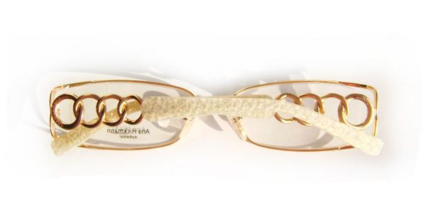 Модная оправа для очков Ana Hickmann AH1102 04H Matt Gold - изображение 5