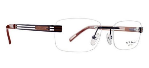 Безободковые очки-невидимки Ted Baker Defender 4198 680 Brown - изображение 3