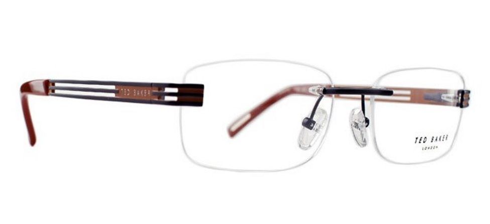 Безободковые очки-невидимки Ted Baker Defender 4198 680 Brown