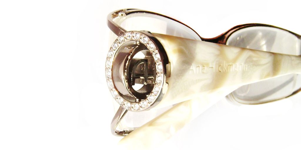 Модная оправа для очков Ana Hickmann AH1087 08C Brown с кристаллами Swarovski