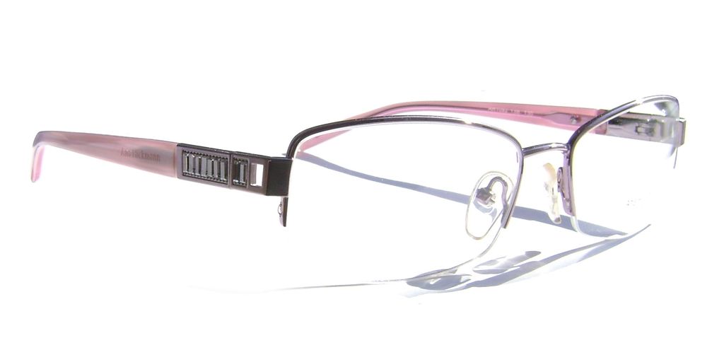 Модная овальная оправа для очков Ana Hickmann AH1092 13B Violet с кристаллами Swarovski