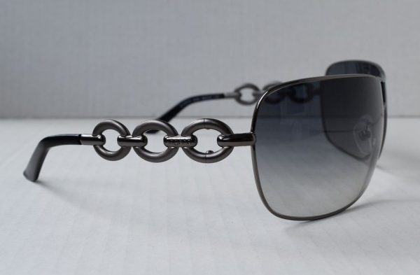 Винтажные очки маска Emanuel Ungaro EU 75312 Gun metal - изображение 2
