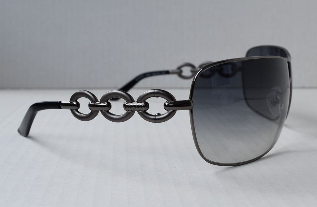 Винтажные очки маска Emanuel Ungaro EU 75312 Gun metal