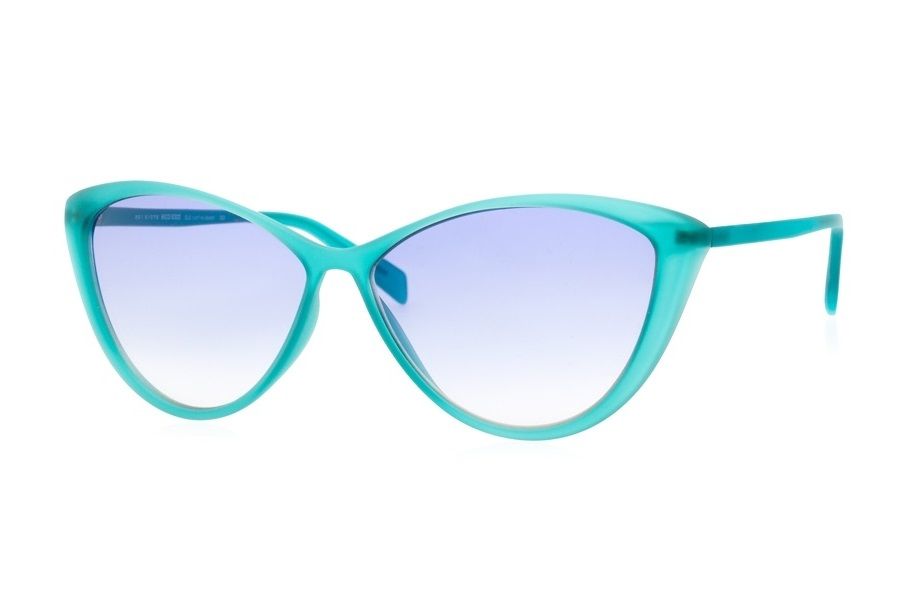 Элегантные очки кошачий глаз Italia Independent 0033 036 Aqua green