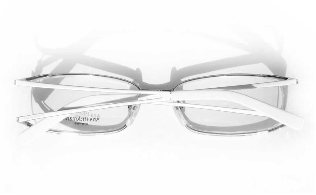 Элегантная оправа для очков Ana Hickmann AH1089 15C Silver/White