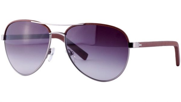 Очки авиатор Ted Baker Otis 1306 910 Gun Metal Brown genuine leather - изображение 2