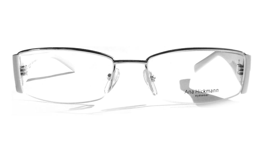 Модная оправа для очков Ana Hickmann AH1088 32J White с кристаллами Swarovski