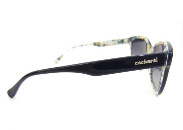 Крупные очки бабочка Cacharel 7016 601 Liberty Bleu Nuit - изображение 5