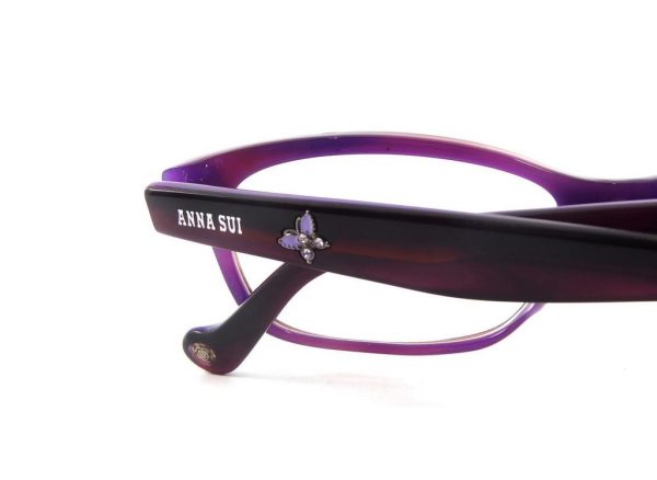 Модные очки Anna Sui AS 514 798 Purple Swarovski - изображение 6