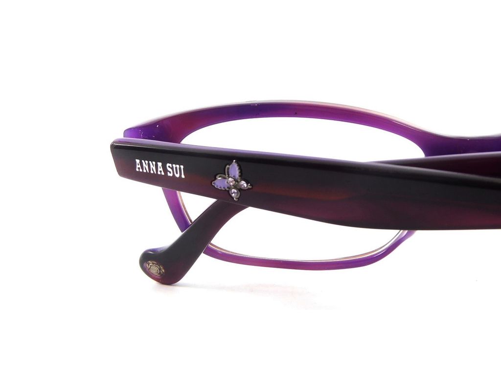Модные очки Anna Sui AS 514 798 Purple Swarovski