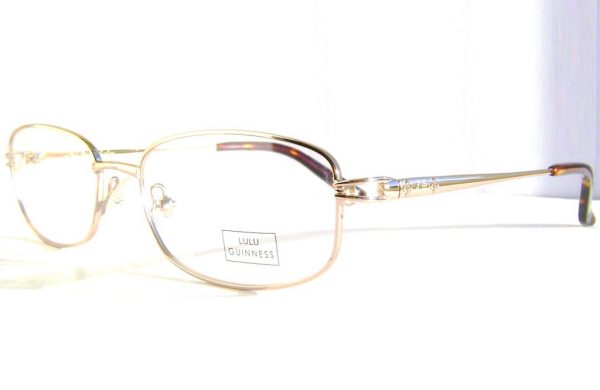 Модные классические очки Lulu Guinness L715 Gold - изображение 2