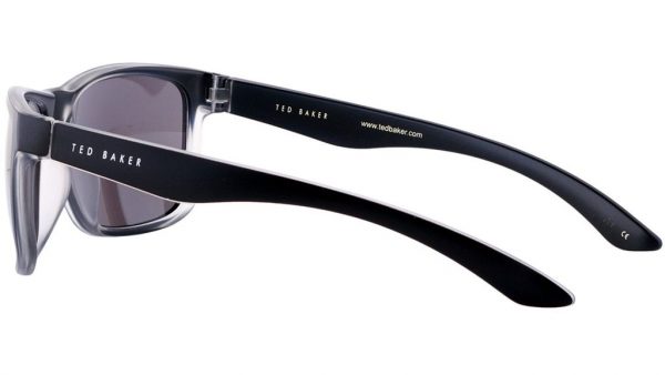 Очки вайфарер Ted Baker Bailey 1245 018 Matt Black Silver Mirror Lens - изображение 4