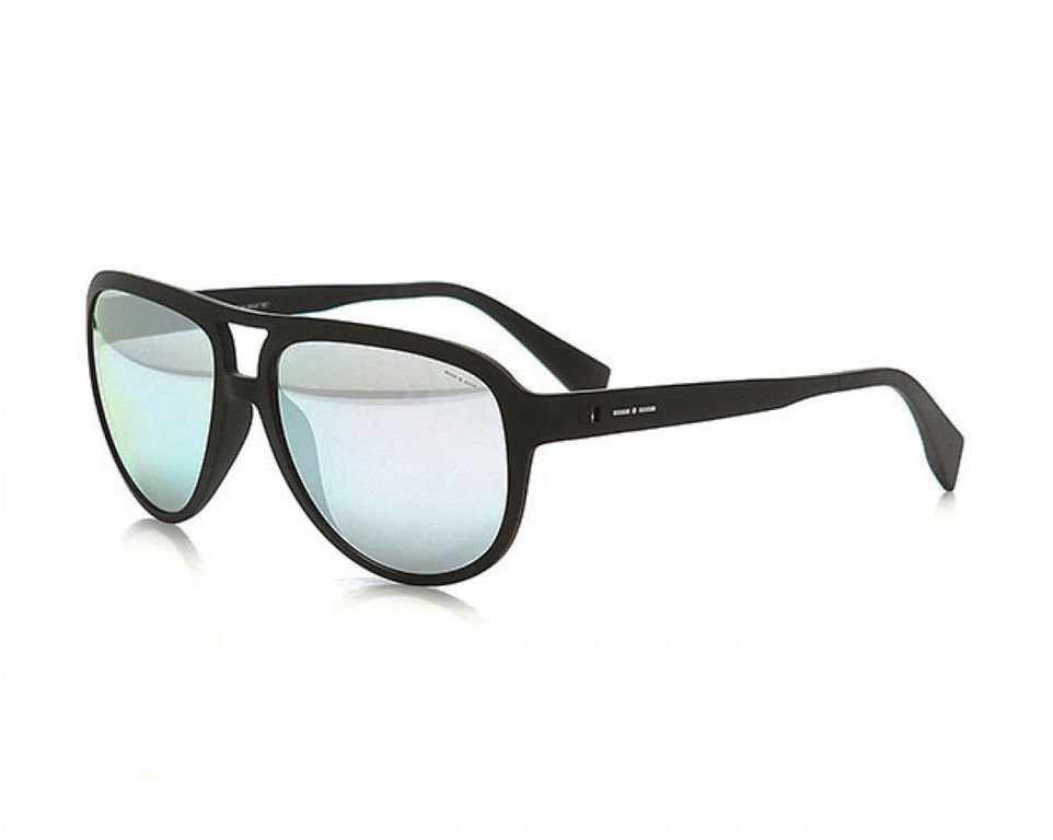 Легкие эластичные очки авиатор Italia Independent 0117 009 Black